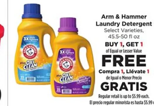 Arm & Hammer Laundry Detergent