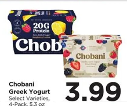Chobani Greek Yogurt at Food 4 Less