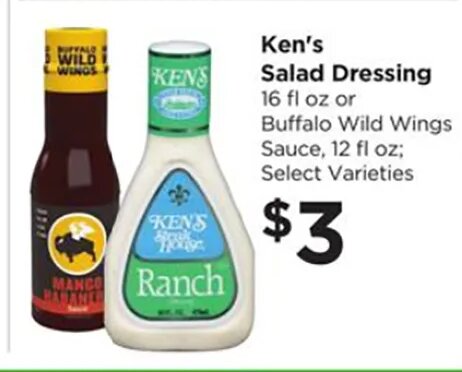 Ken's Salad Dressing at Food 4 Less