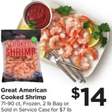 Great American Cooked Shrimp at Food 4 Less