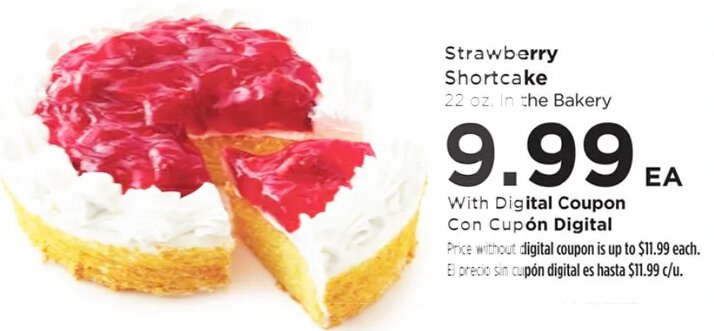 Strawberry Shortcake at Food 4 Less