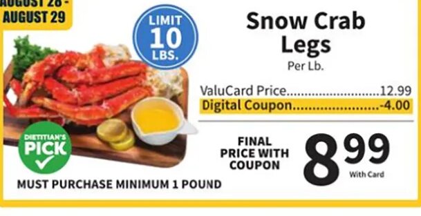 Snow Crab Legs