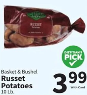 Basket & Bushel Russet Potatoes at Food City
