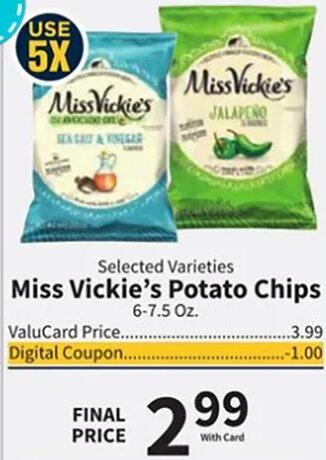 Miss Vickie's Potato Chips