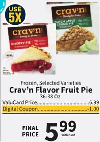 Crav'n Flavor Fruit Pie
