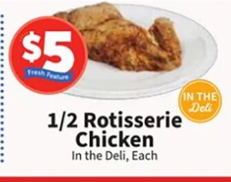 1/2 Rotisserie Chicken