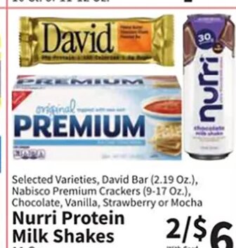 Nurri Protein Milk Shakes at Food City