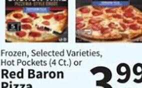 Red Baron Pizza at Food City