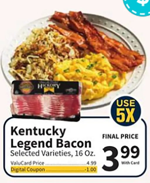 Kentucky Legend Bacon at Food City