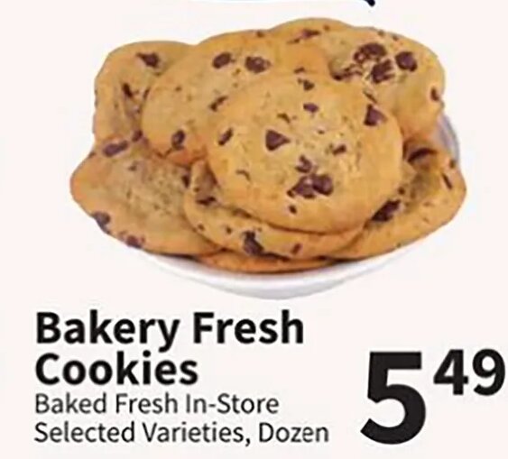 Bakery Fresh Cookies