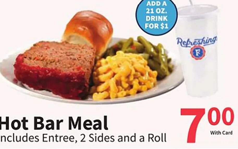 Hot Bar Meal
