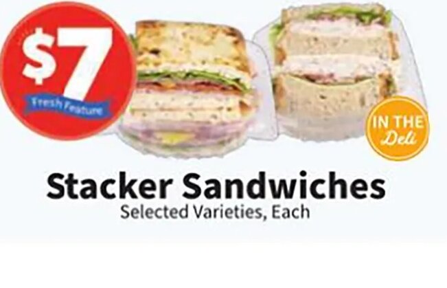 Stacker Sandwiches