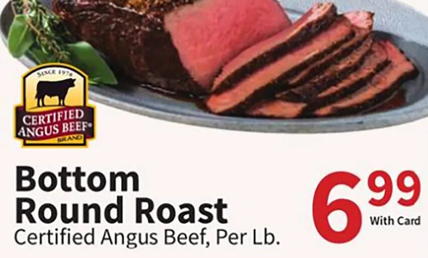 Bottom Round Roast at Food City