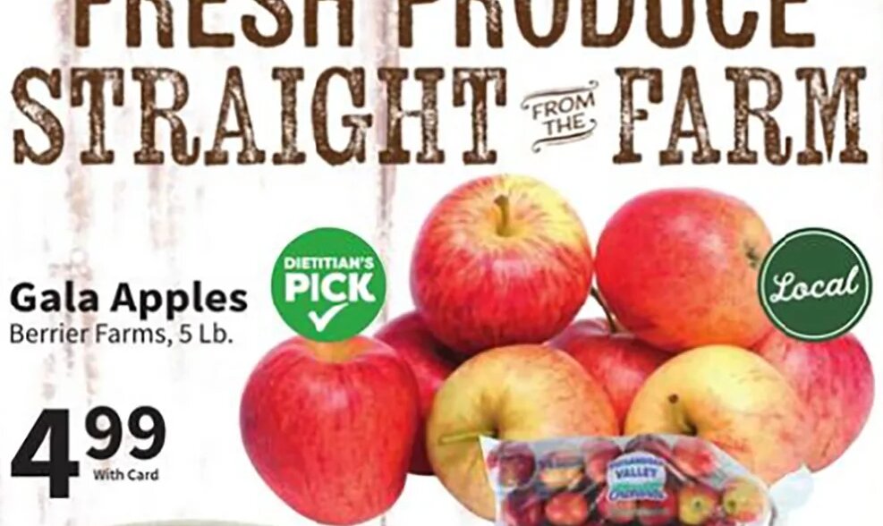 Gala Apples at Food City