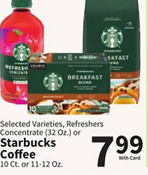 Starbucks Coffee at Food City