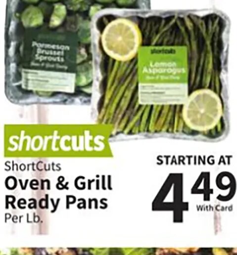 Shortcuts Oven & Grill Ready Pans
