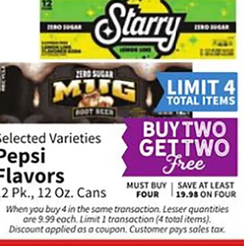 Pepsi Flavors