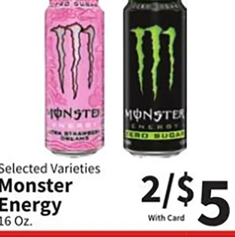 Monster Energy at Food City