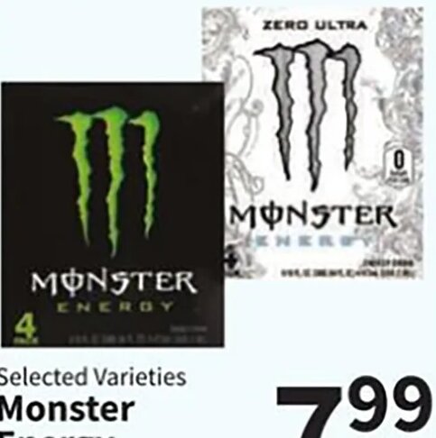Monster Energy at Food City