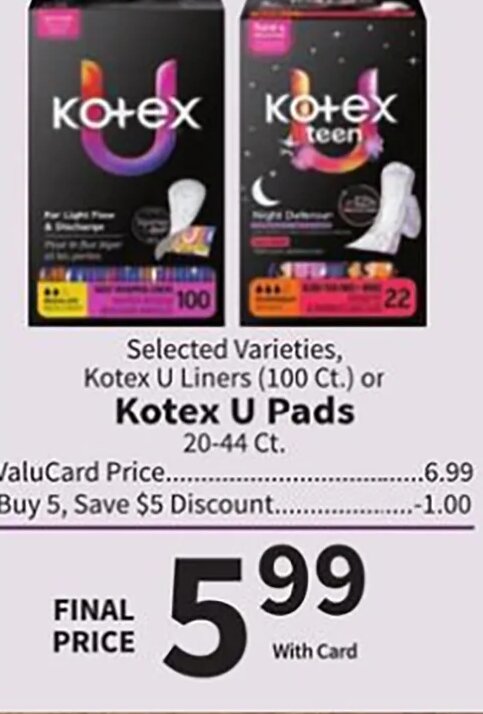 Kotex U Pads