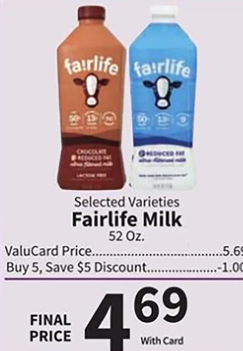 Fairlife Milk at Food City