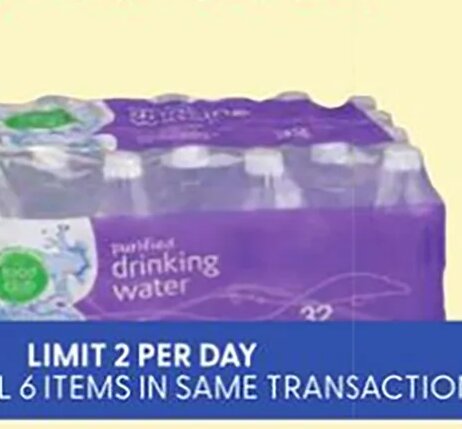 Food City Drinking Water