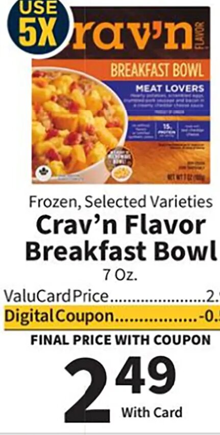 Crav'n Flavor Breakfast Bowl