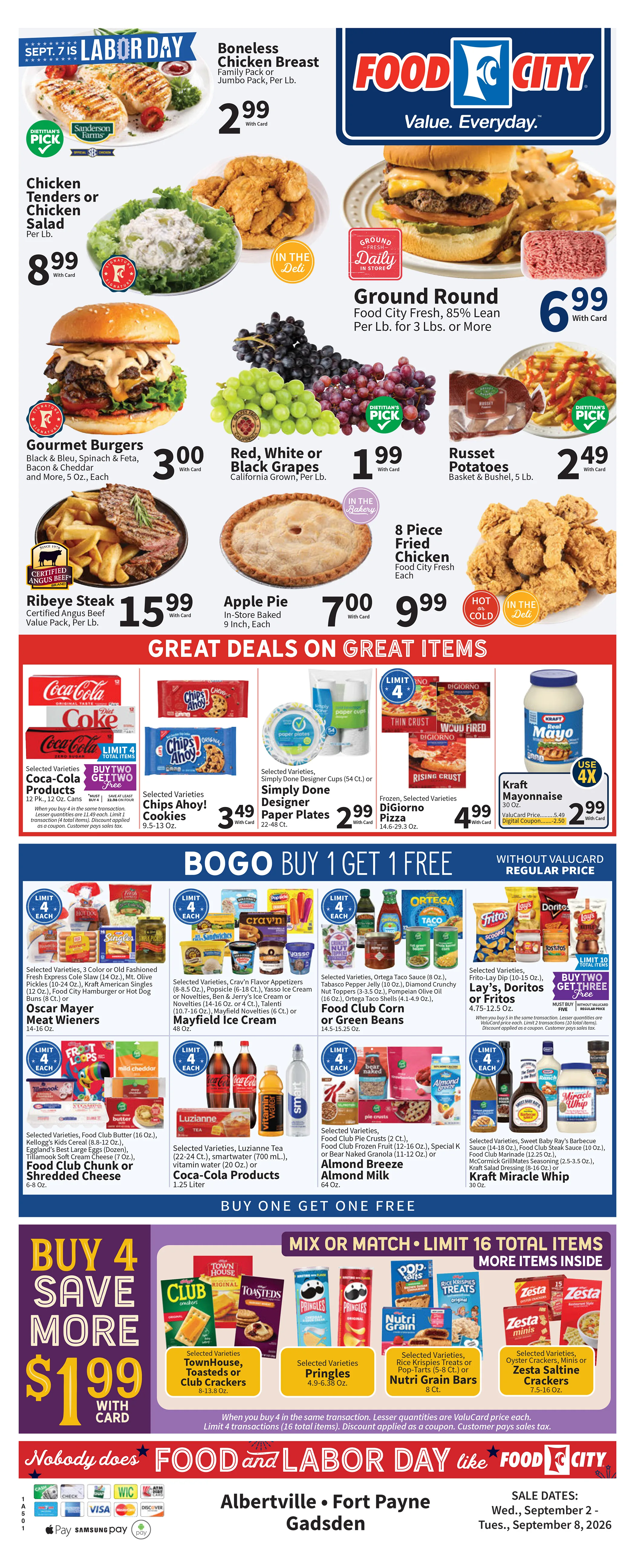 Food City Weekly Ad Page 1
