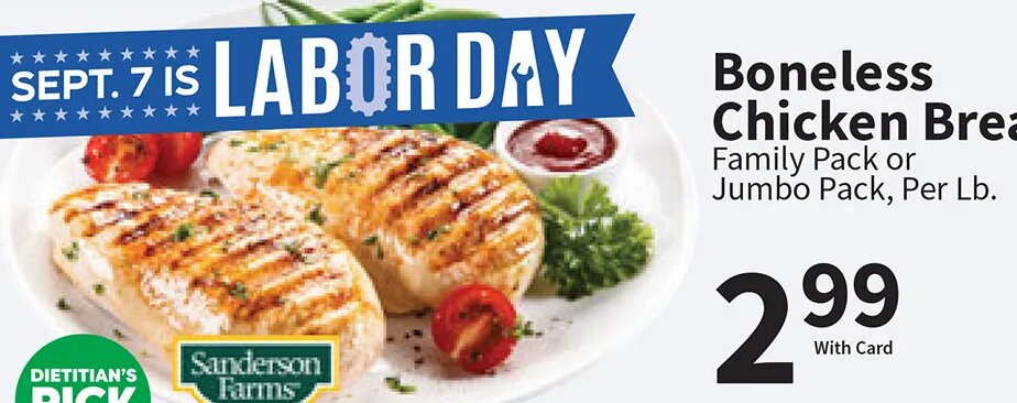 Boneless Chicken Breast at Food City