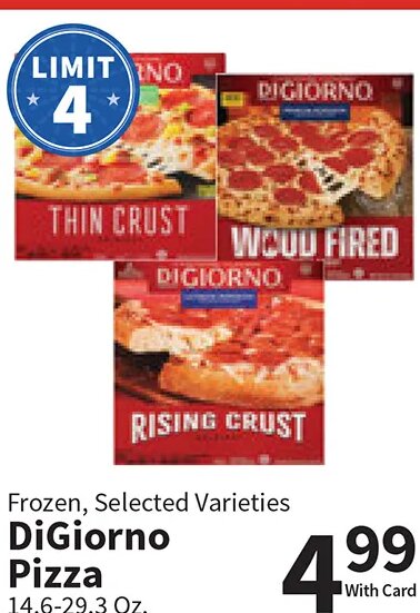 DiGiorno Pizza at Food City