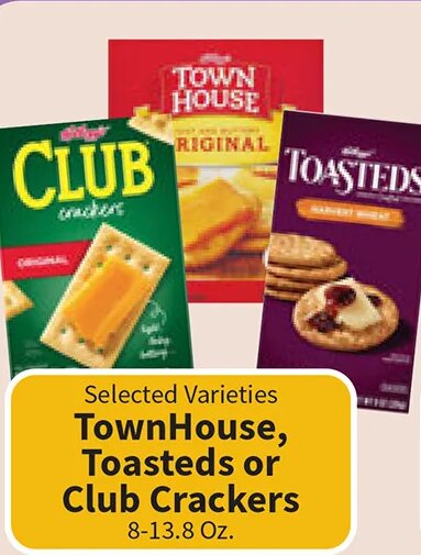 TownHouse, Toasteds or Club Crackers