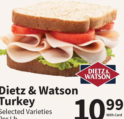 Dietz & Watson Turkey