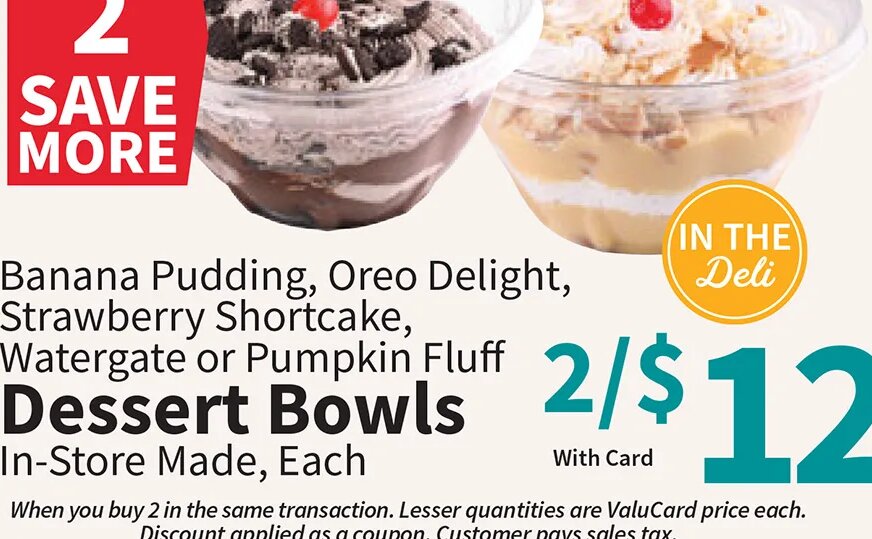 Dessert Bowls