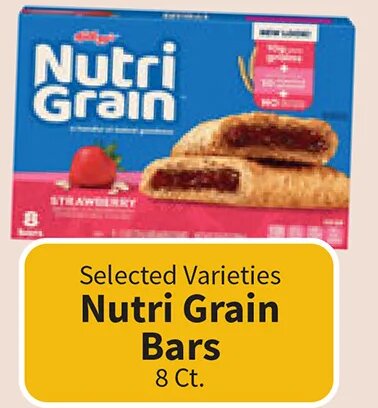 Nutri Grain Bars