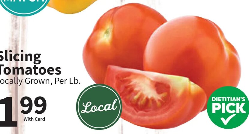 Slicing Tomatoes at Food City