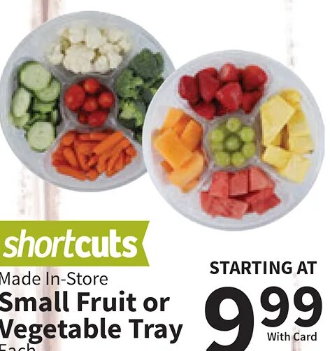 Small Fruit or Vegetable Tray