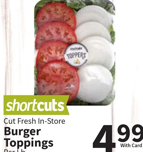 Burger Toppings
