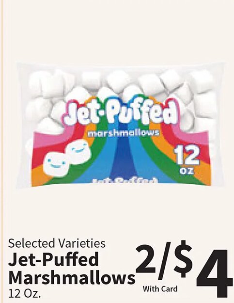 Jet-Puffed Marshmallows
