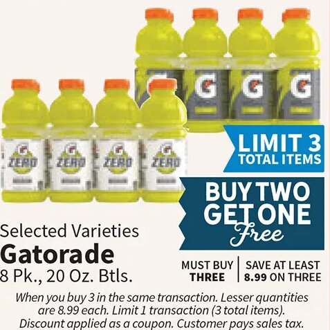 Gatorade at Food City