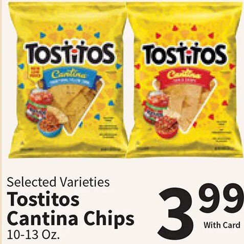 Tostitos Cantina Chips at Food City