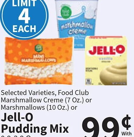 Jell-O Pudding Mix