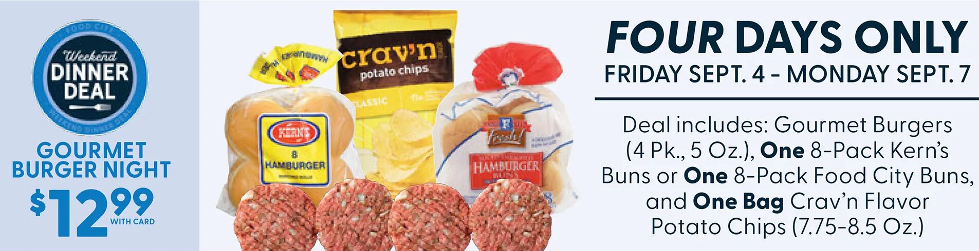 Gourmet Burger Night at Food City