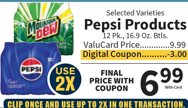Pepsi Products at Food City