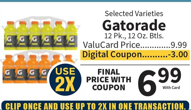 Gatorade at Food City