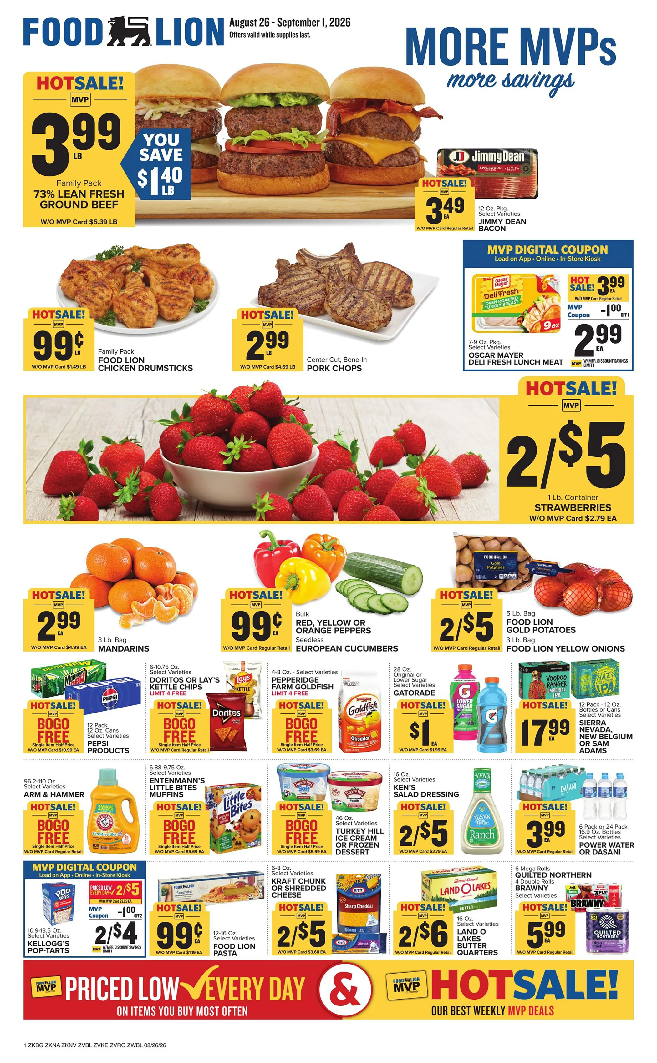 Food Lion Weekly Ad Page 1