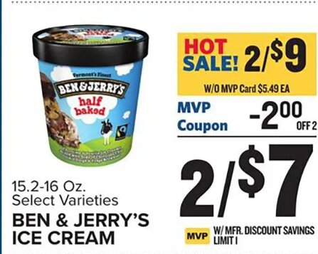 Ben & Jerry's Ice Cream at Food Lion