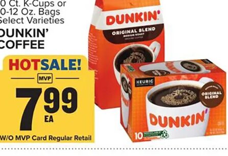 Dunkin' Coffee at Food Lion