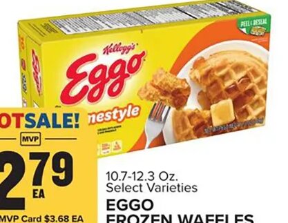 Eggo Frozen Waffles at Food Lion