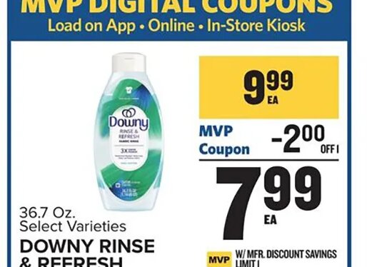 Downy Rinse & Refresh at Food Lion