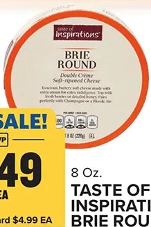 TASTE OF INSPIRATIONS BRIE ROUND